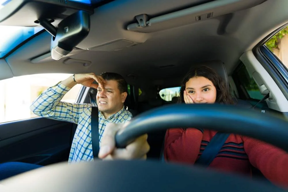 first driving lesson