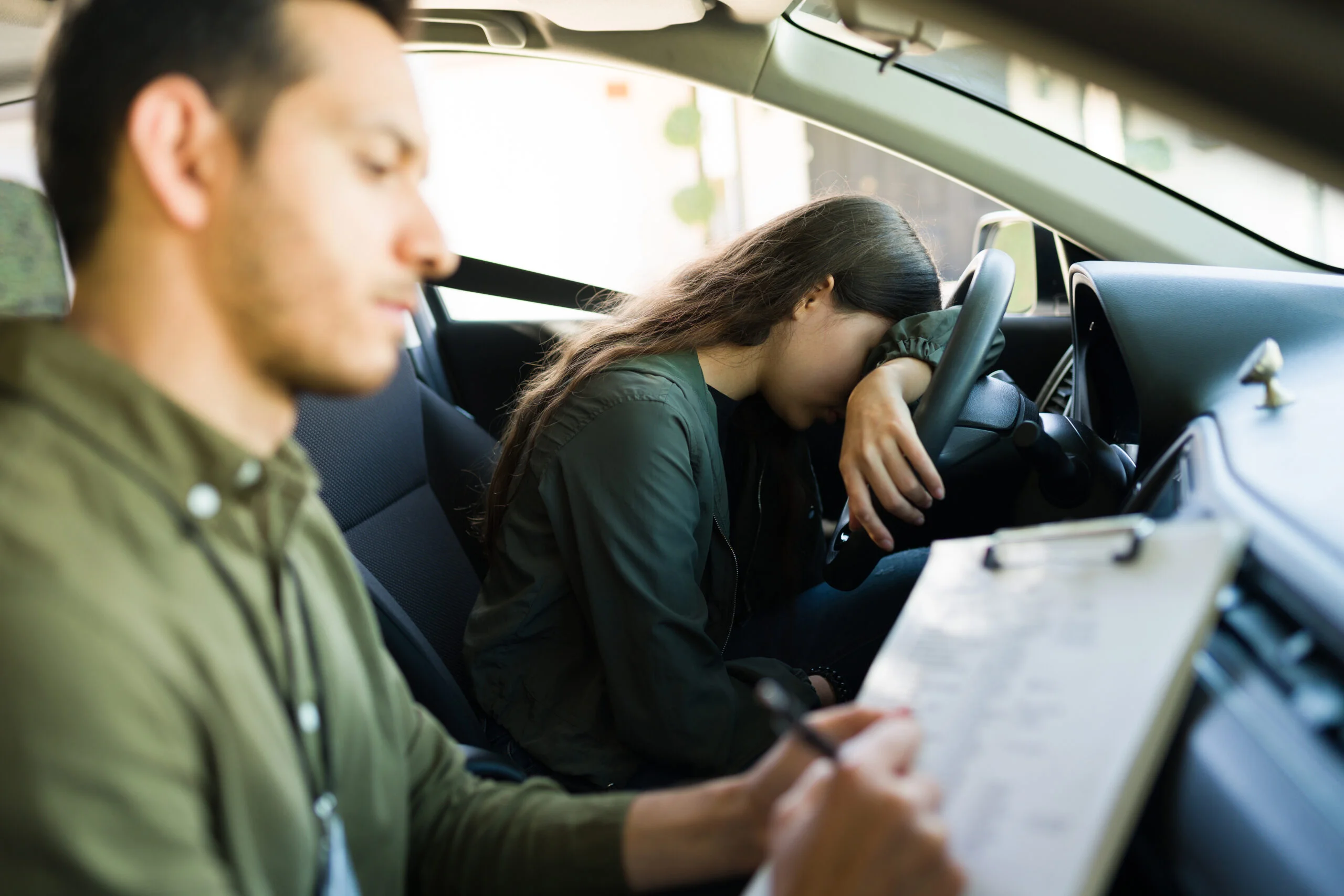 Driving school instructor